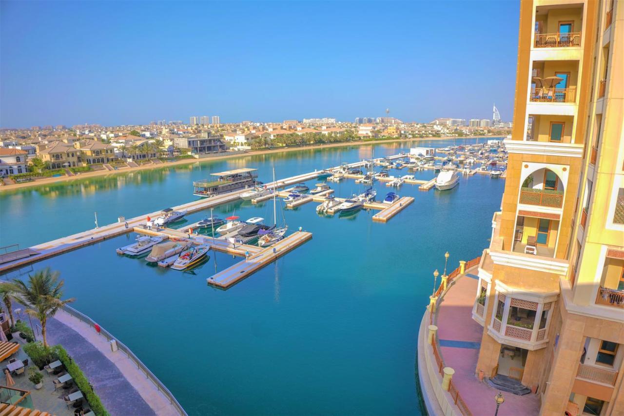 Luxury On The Palm With Marina View Balcony Apartment Dubai Ngoại thất bức ảnh