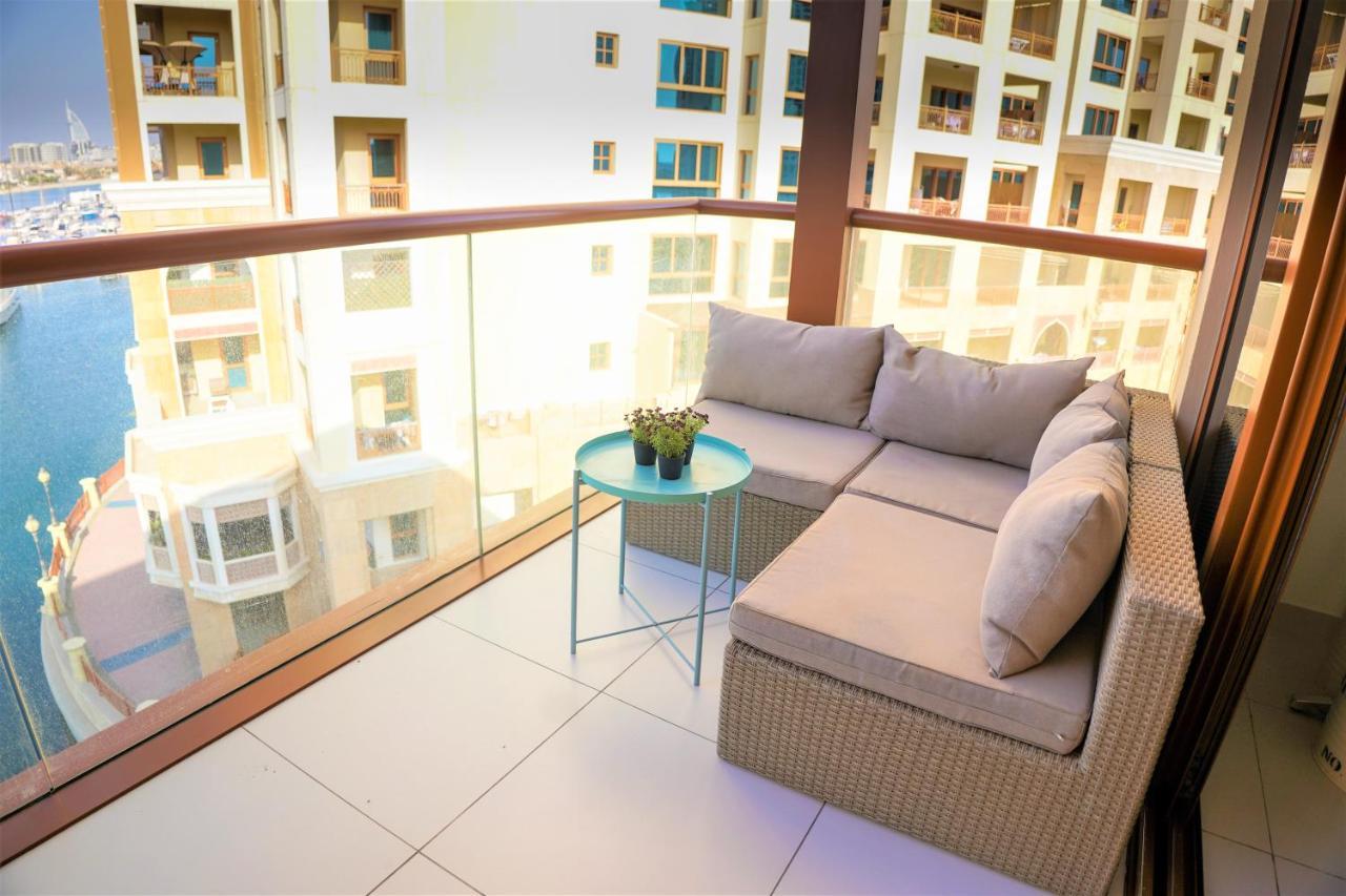 Luxury On The Palm With Marina View Balcony Apartment Dubai Ngoại thất bức ảnh