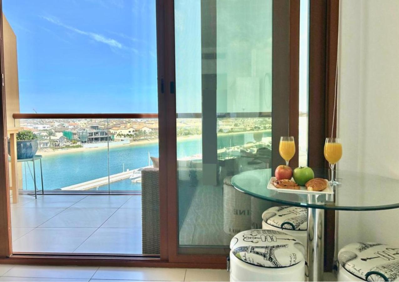 Luxury On The Palm With Marina View Balcony Apartment Dubai Ngoại thất bức ảnh